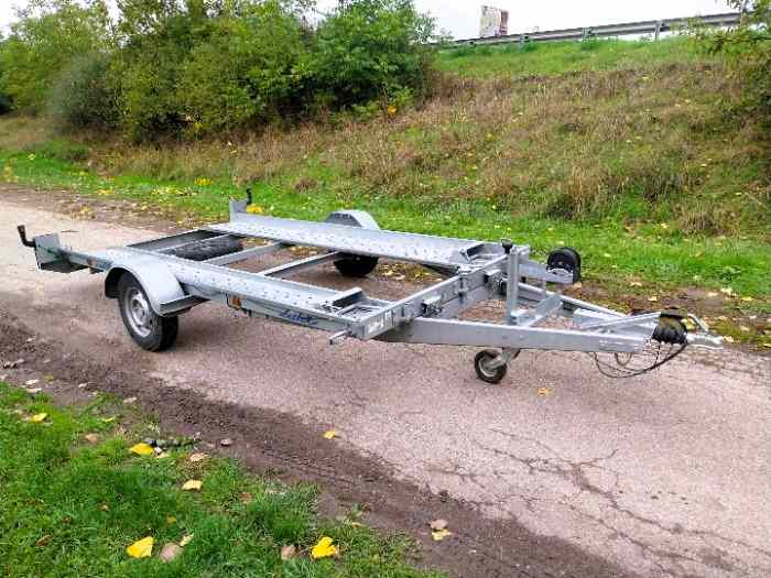 Remorque plateau basculant porte voiture eco Lider 3