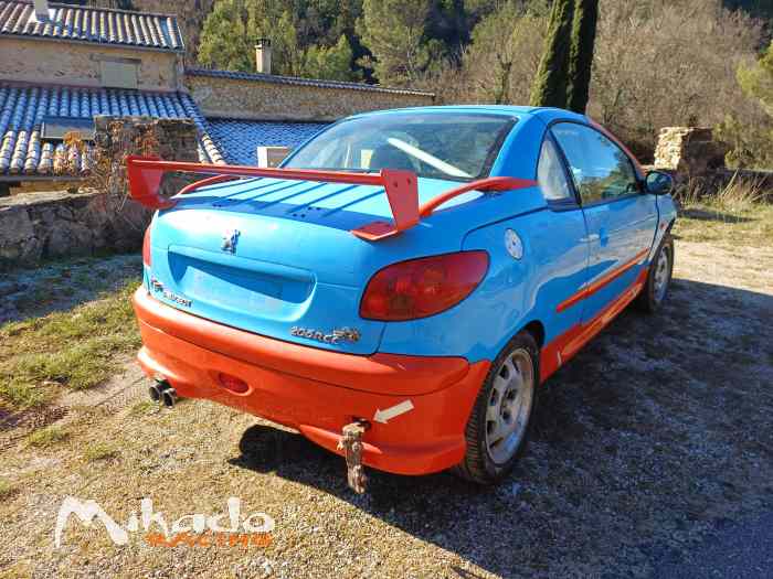 Peugeot 206 cc matter 3 voies terre s1...