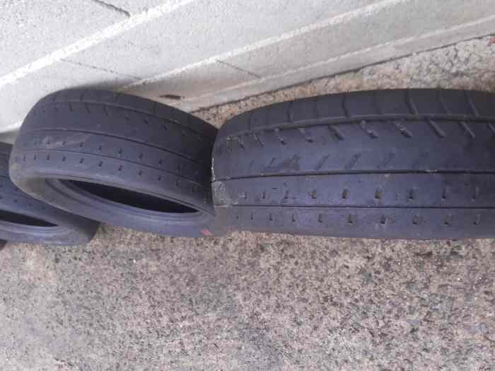 4 pneus Pirelli P7 corsa D5 165/60r13 de 2022 usé 50% 3