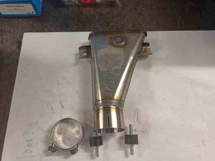 Sortie échappement latérale inox 2