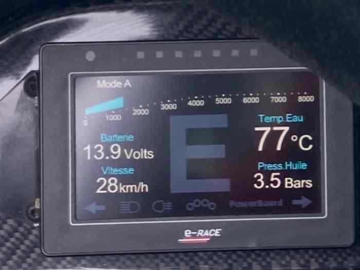 Dash-board E-race