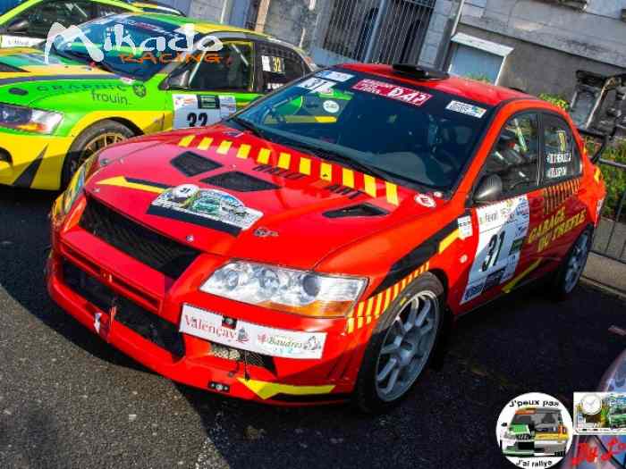 Lancer Evo 7 TOP A8 avec lot de bord