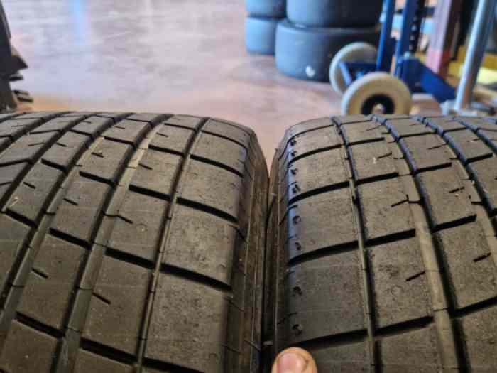 Lot 2 Set pneumatique Michelin Slick/pluie 3