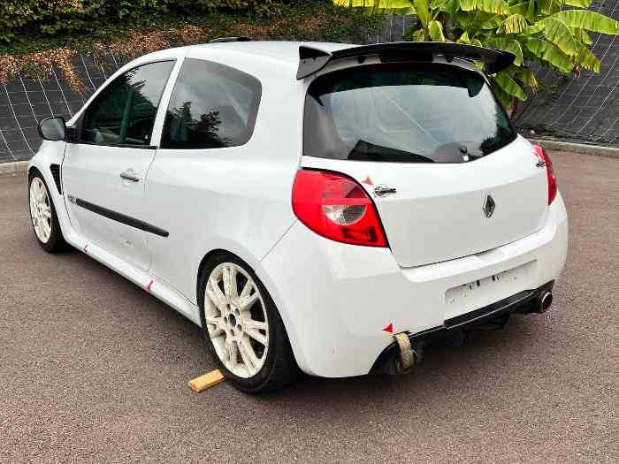 Clio 3 cup X85 + remorque double essie...