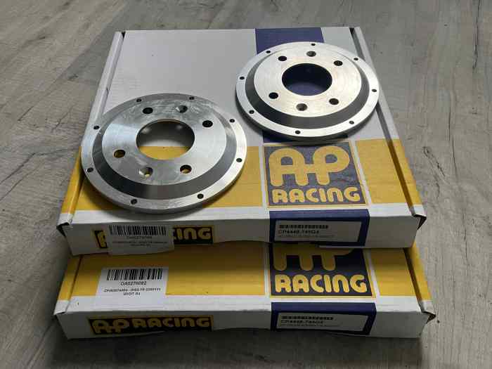 2 DISQUES 280X23 AP RACING BOLS 4X108 NEUFS IDEAL 106 205 0