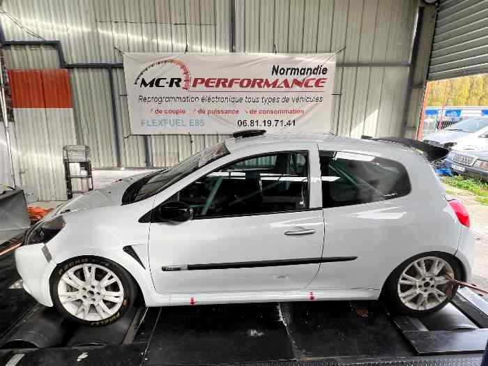 Clio 3 cup X85 + remorque double essieux 1