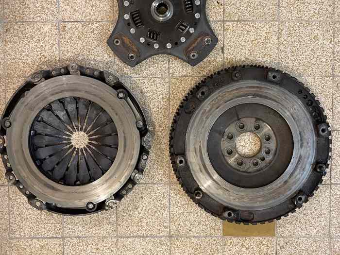 volant moteur + embrayage 206 RC /S16 ...