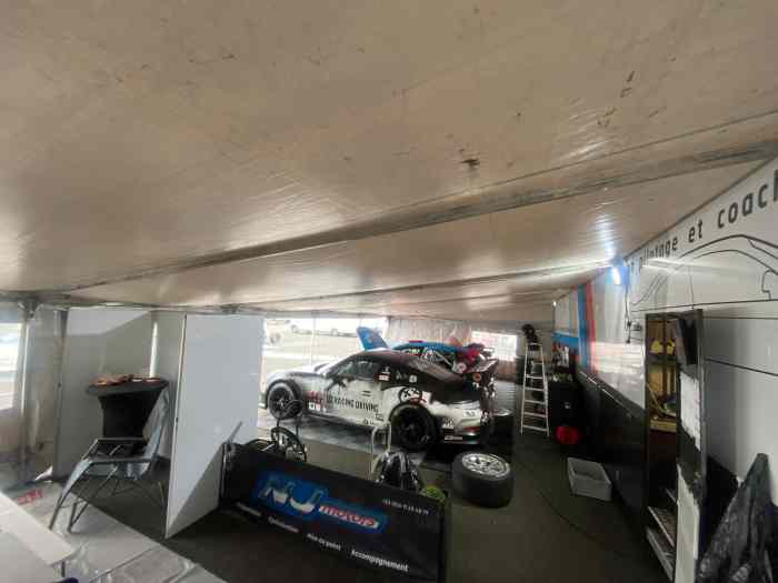 Semie remorque transport 6 véhicules + structure auvent 1