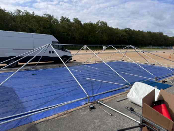 Vend structure Linea tende 12X6 mètres 2