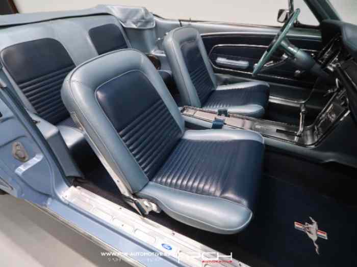 FORD Mustang Convertible 4.7 V8 289ci Automatique - 1967 3