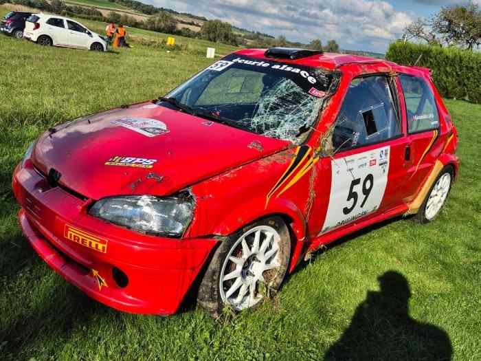 106 f213 accidenté 2