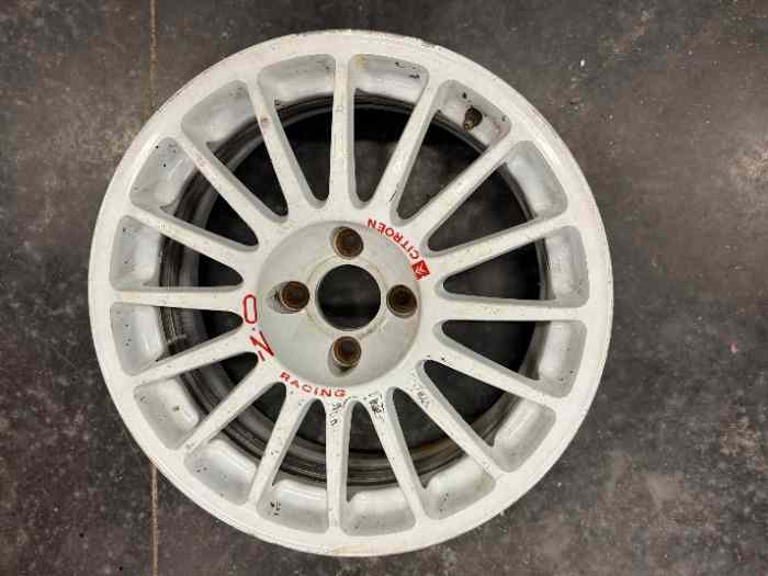Lot jantes OZ saxo super 1600 17 0