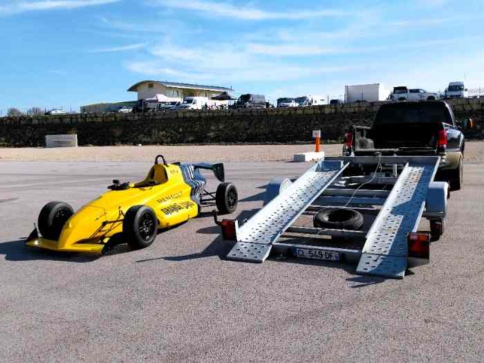 Remorque plateau basculant porte voiture eco Lider 0