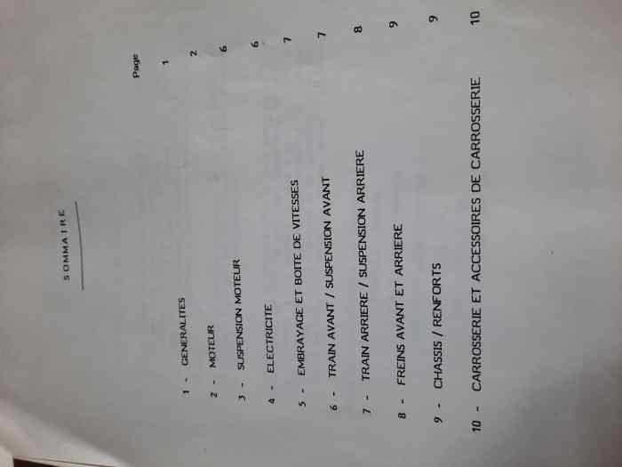 Fiche Technique R5 GT TURBO 1