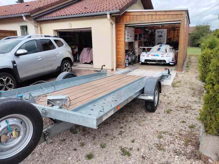 Vends remorque porte voiture TRIGANO année 18/10/2019 de P.T.A.C 1300 KG 3