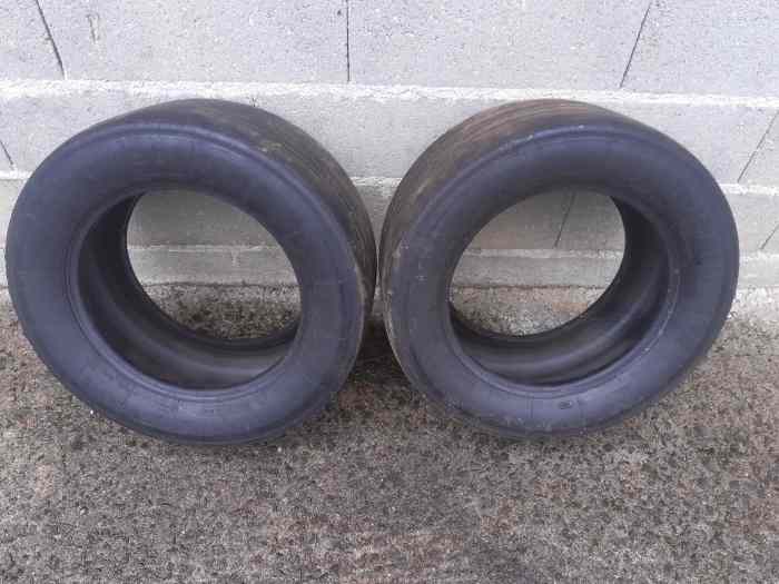2 pneus Michelin TB5R+ 23/62/15 usé 50...