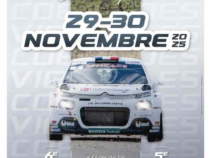 Rallye Compétition 24 – Location Clio RC5 pour le Rallye Cœur de Vignoble 2025 0