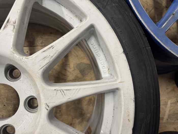 Lot de 15 Jantes Speedline 8x17 1