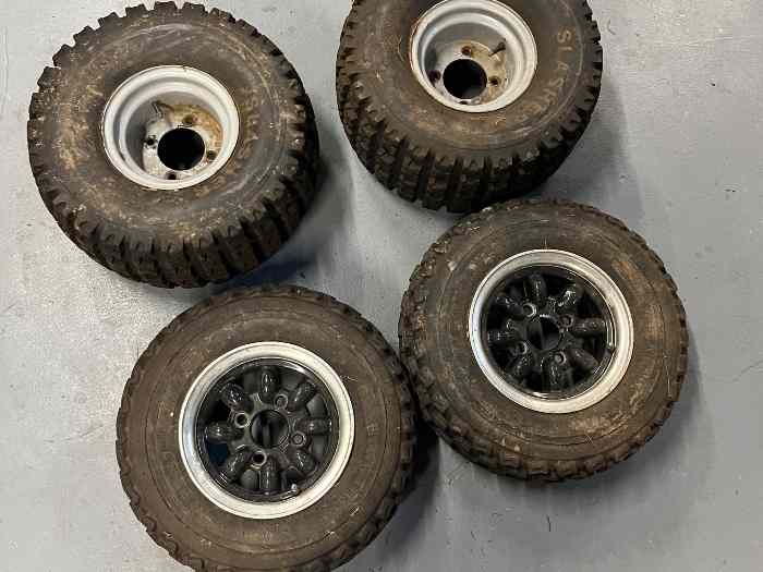Roue complète de kart cross 0