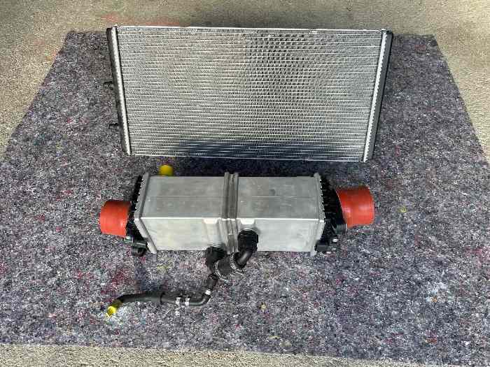 Kit Échangeur air / eau avec radiateur 1