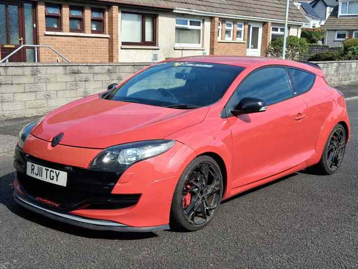 Renault Megane 250 Cup RHD de piste rouge (Combinés filetés BC, Demi-arceau, ITG, etc.) 0
