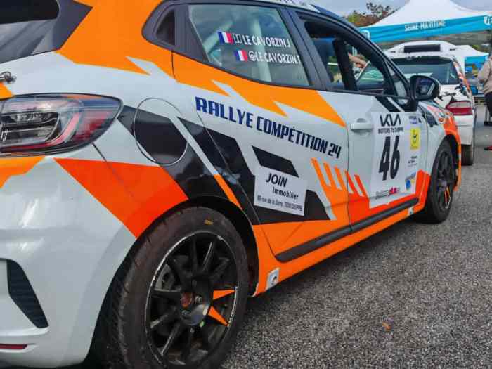 Votre équipage, notre Clio Rally5 pour le Rallye Cœur des Vignobles 0