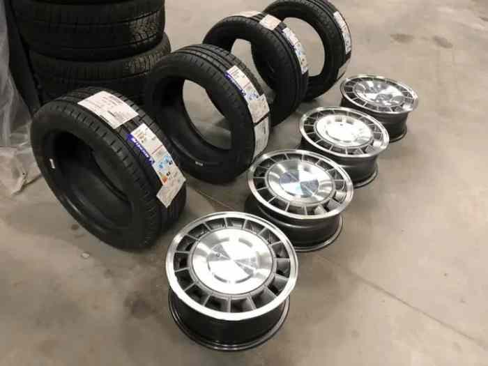 JANTES TURBINE CLIO 16 S AVEC PNEUS MICHELIN S3 NEUFS 2
