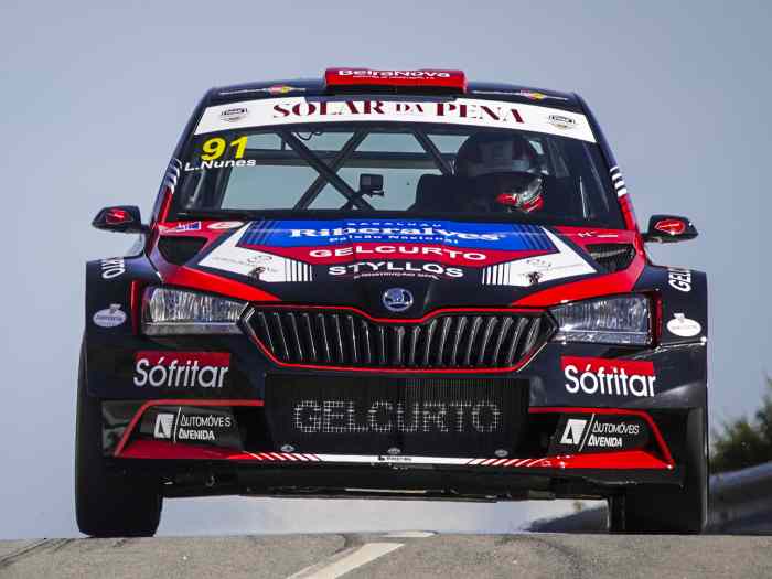 Skoda fabia R5+ - hillclimb portuguese champion 1