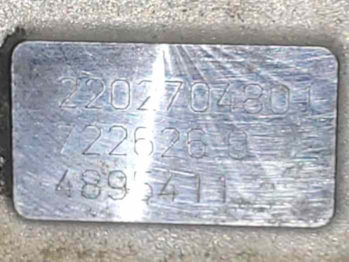 Boîte automatique Mercedes 722626 2