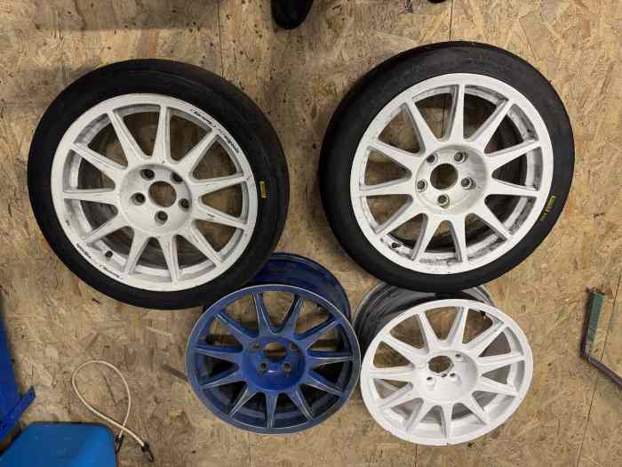 Lot de 15 Jantes Speedline 8x17