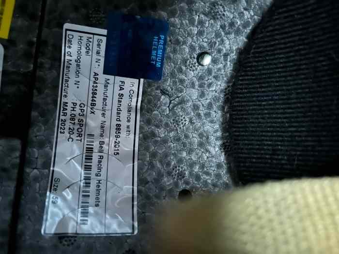 Casque Bell GP3 Sport 1