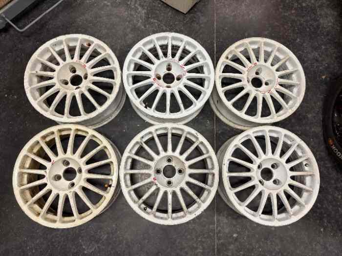 Lot jantes OZ saxo super 1600 17 1