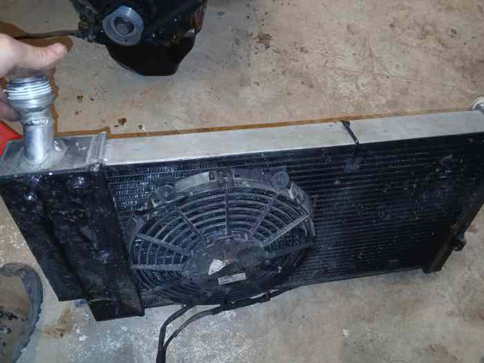 Radiateur alu saxo 106 1