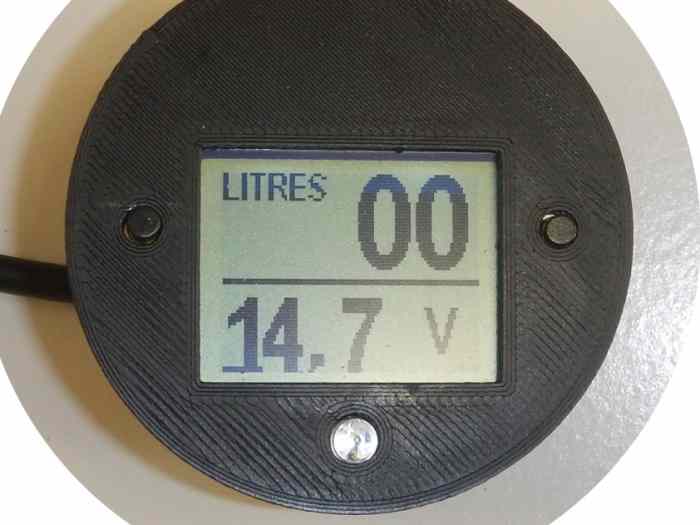 Jauge a essence programmable