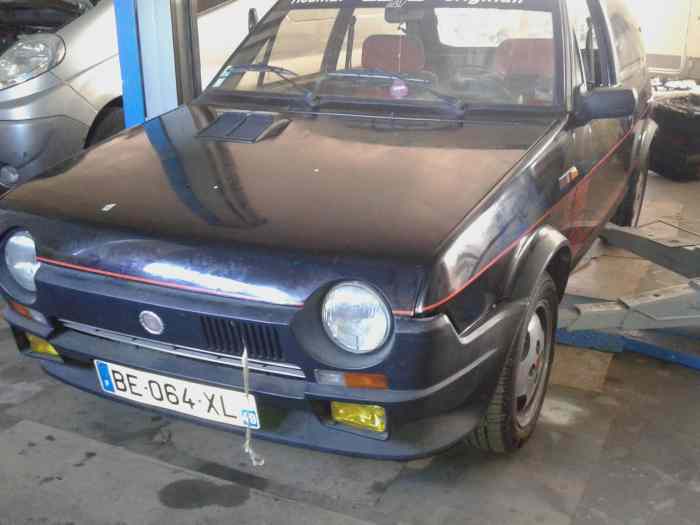 Fiat Ritmo Abarth 125TC 1982 à restaurer 2
