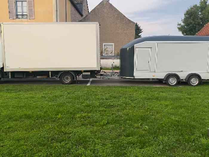 MAXITY 120 Cv, 3,5T, hayon 750Kg, attelage PTRA 7,0T, aménagement karting sport auto 1