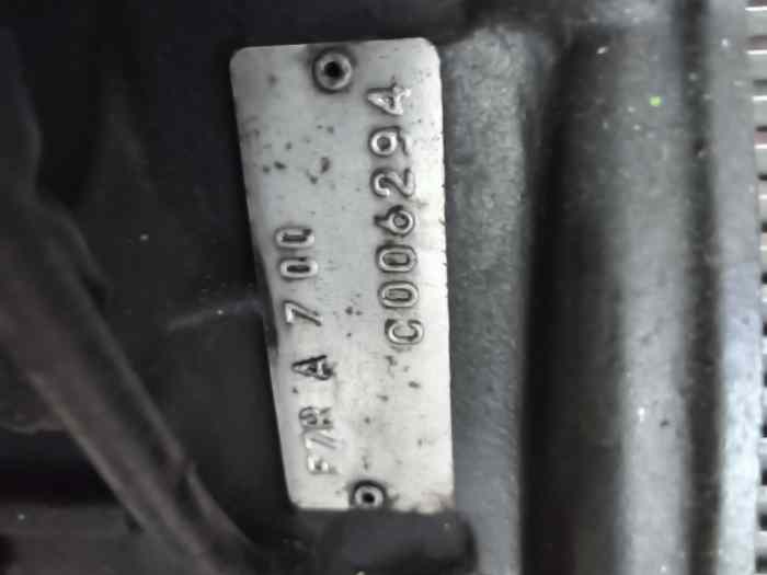 Moteur F7R clio williams 1