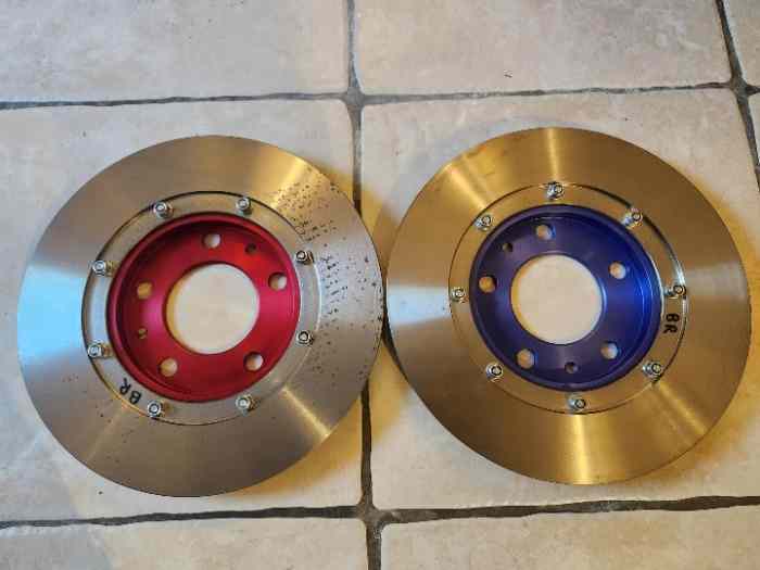 Disque arrière sur bol aluminium 5x108 266/10mm peugeot / Citroën 1