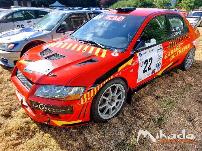 Lancer Evo 7 TOP A8 avec lot de bord