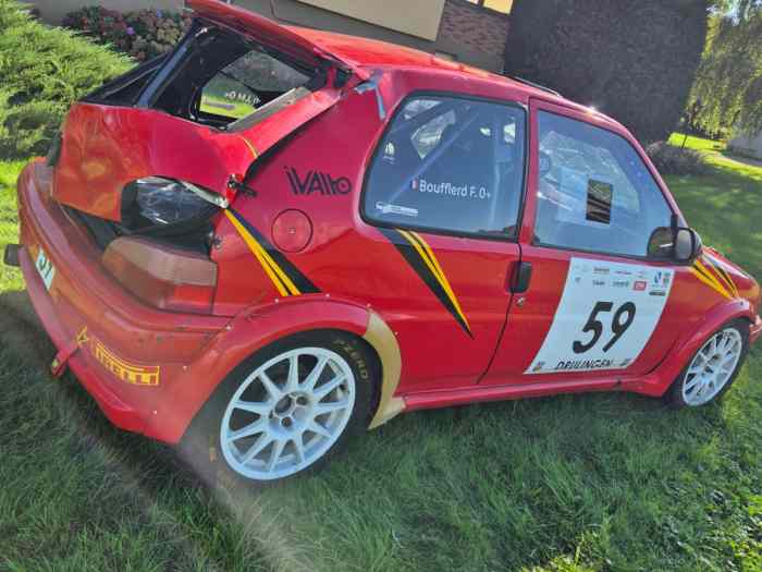 106 f213 accidenté