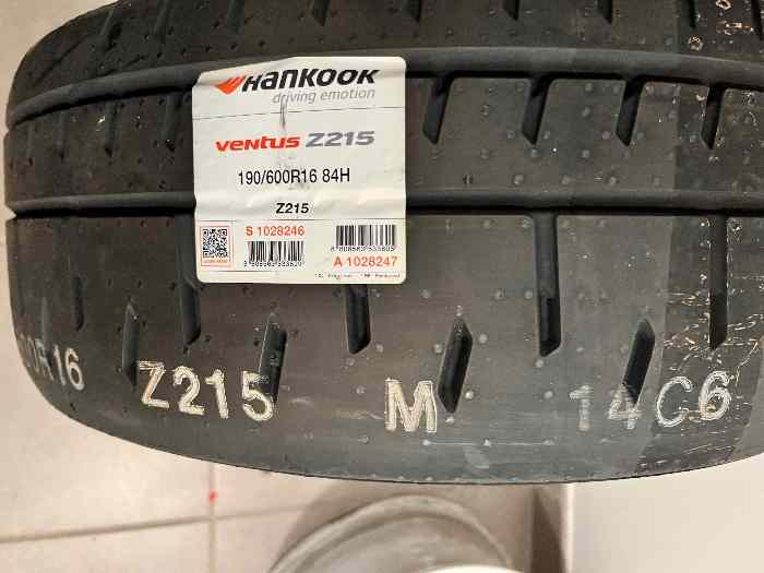 Hankook neufs T53 sur jantes en 16 0