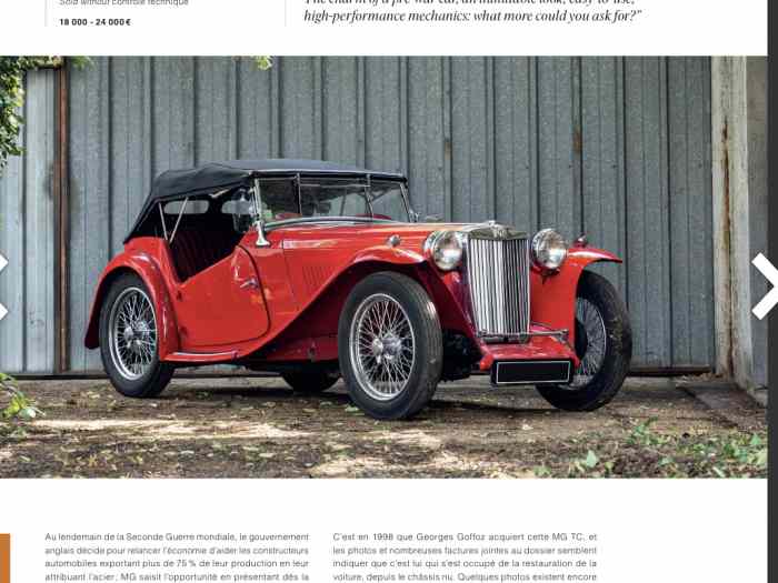 MG TC – 1946 1