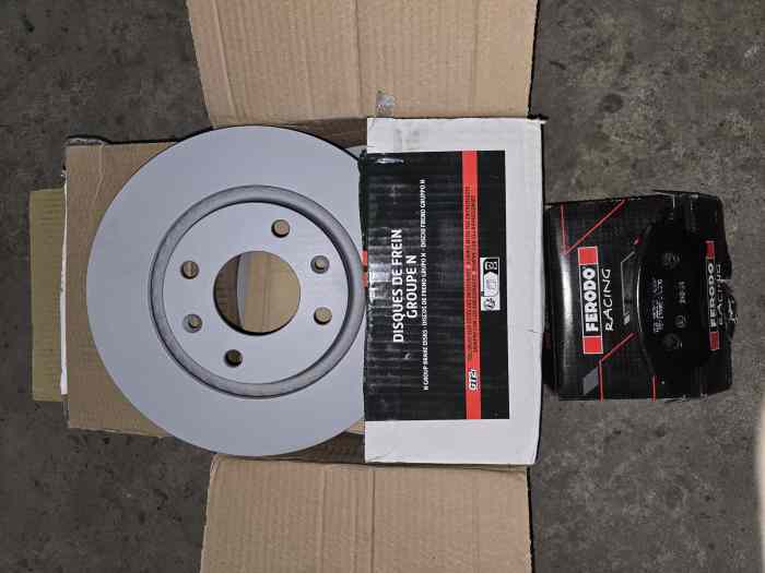 Kit freins avant 206 266x22m