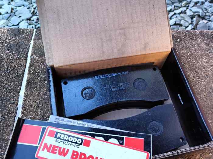 Plaquette ferodo racing DS3.12 pour rallye2 / alpine RGT etc ... 1