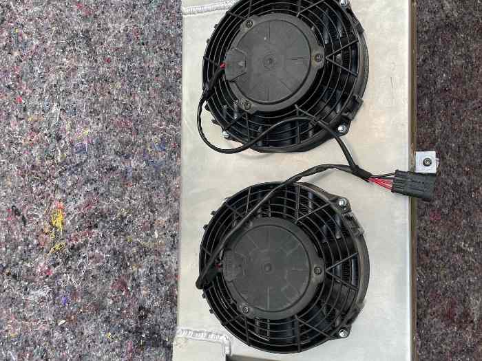 Gros échangeur air / air avec ventilateurs 1