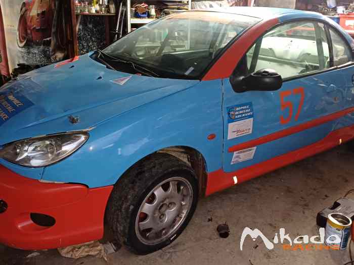 Peugeot 206 cc matter 3 voies terre s16 0