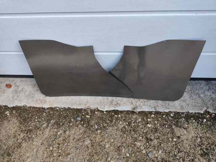 Jeu de 4 panneaux de porte en fibre saxo 106 1