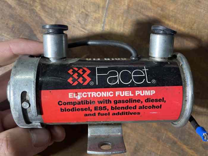 Pompe à essence Facet 2