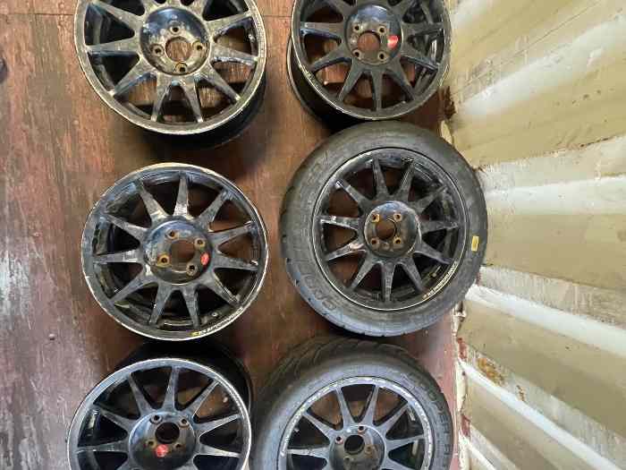 Lots de Jantes clio RC5 0