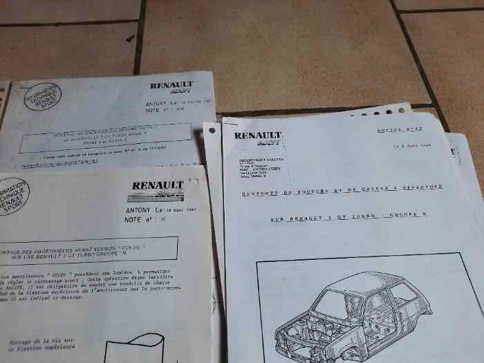 Fiche Technique R5 GT TURBO 2